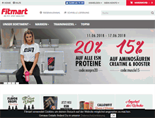 Tablet Screenshot of fitmart.de